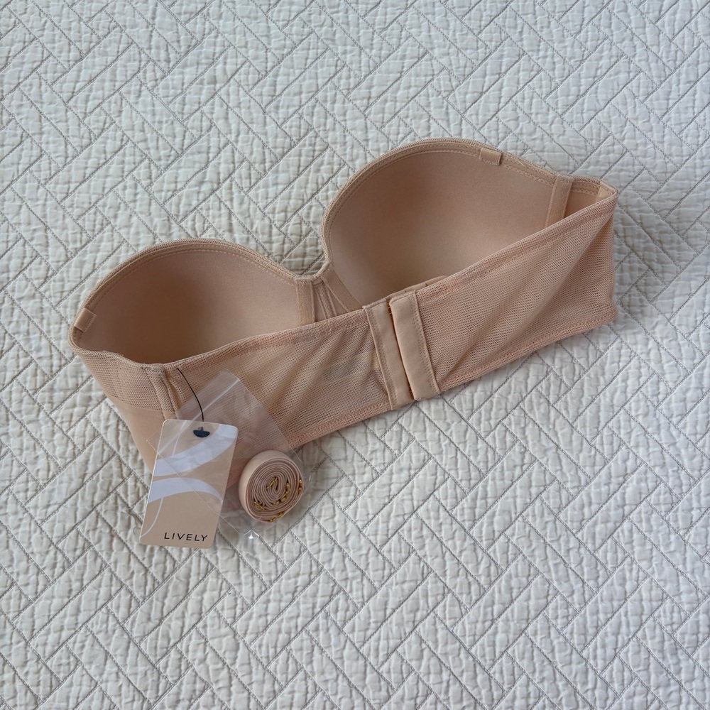 Lively The No-Wire Strapless: Toasted Almond - 34C - Picture 3 of 5